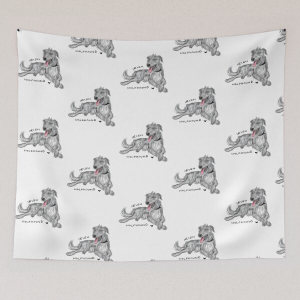 Item preview, Irish wolfhound  designed and sold by Strudledoodledo.
