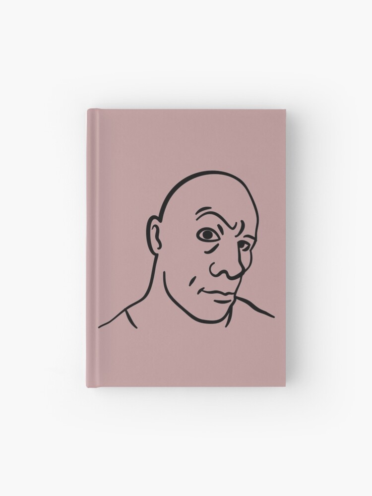 The Rock Eyebrow Raise meme | Hardcover Journal