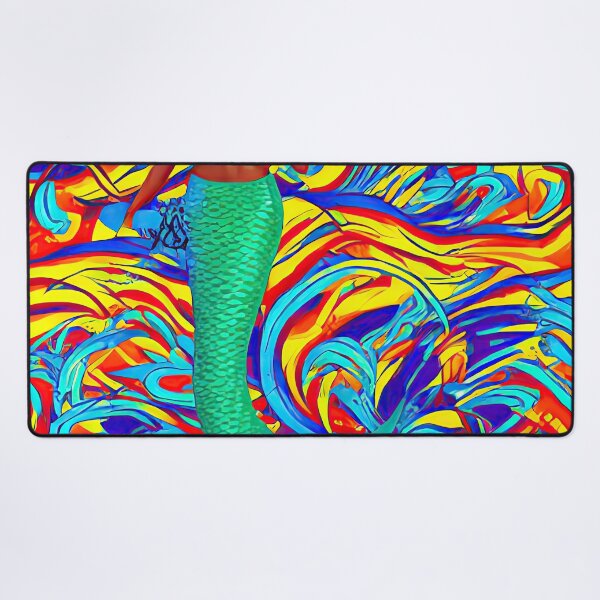 Item preview, African American Mermaid - AI Art designed and sold by casaai.