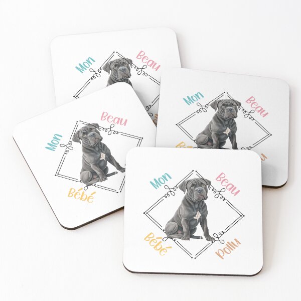 Item preview, Cane Corso dog (Cane corso italiano), my beautiful furry baby for lovers of molossers and guard dogs, in French. designed and sold by isaweb.