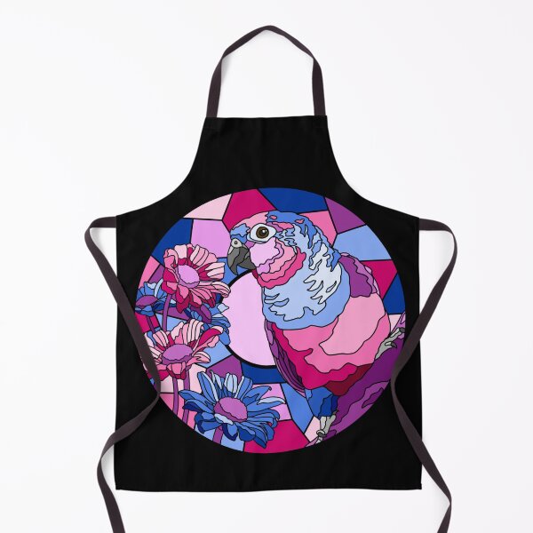 Item preview, Bi Pride Stained Glass designed and sold by AdoraBirdArt.
