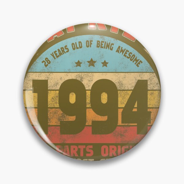 Item preview, April 1994 Awesome 28th Birthday Vintage 1994 Bday Decor 		 designed and sold by kmccfpun67.