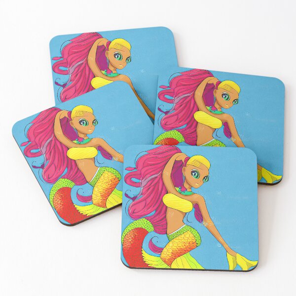 Item preview, African American Mermaid - AI Art designed and sold by casaai.