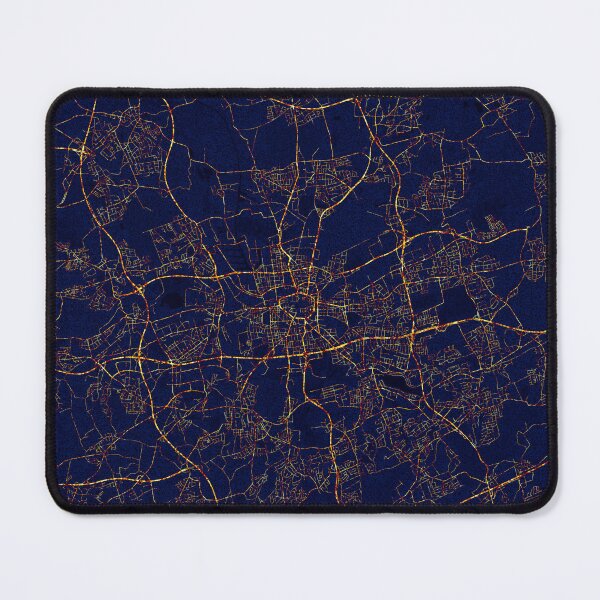 Item preview, Dortmund, Germany Map -  City At Night designed and sold by deMAP.