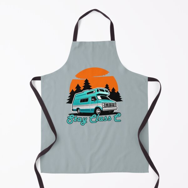 Item preview, Retro Stay Class C Camping Nature Trees designed and sold by SunfullyYours.