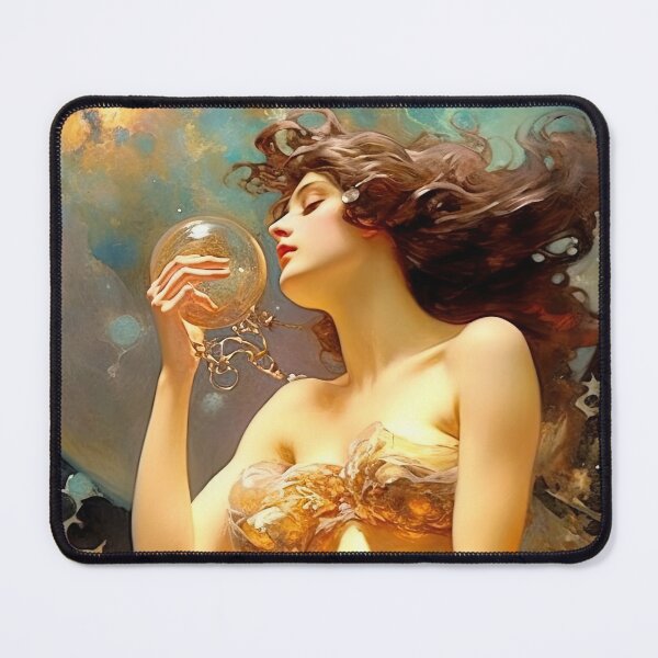 Item preview, The Crystal Ball Goddess designed and sold by CosmicGoddesses.