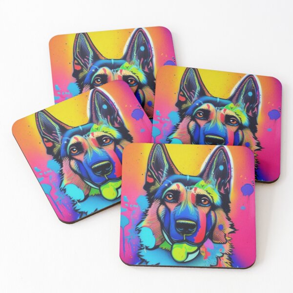Item preview, Goofy puppy German shepherd  designed and sold by Petsarelove.