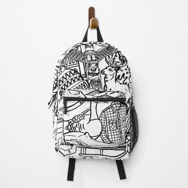 Item preview, Oh Canada | Black Outline designed and sold by chuchucolouring.