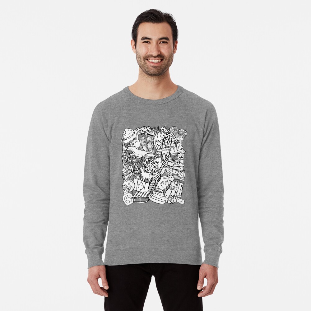 Item preview, Lightweight Sweatshirt designed and sold by chuchucolouring.