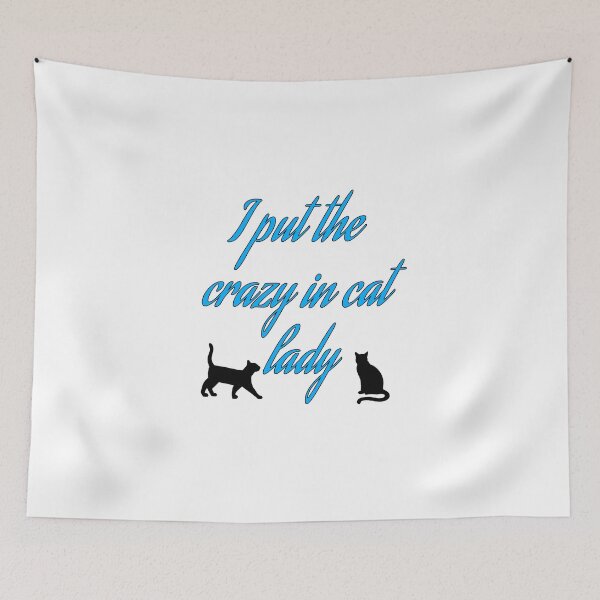 Item preview, Loco en Cat Lady designed and sold by Ashley Ferrin.