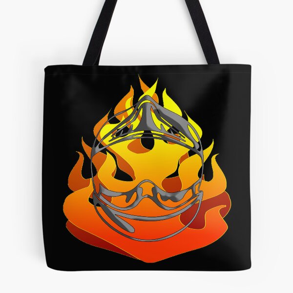 Item preview, Firefighters Logo Helmet in Flame Fireman Design designed and sold by jmc-aas.