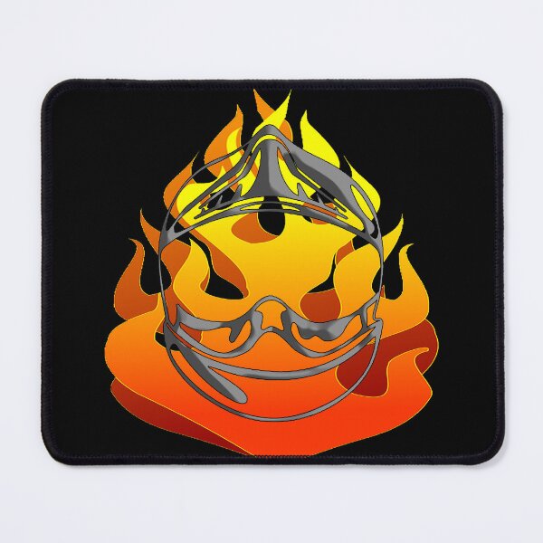 Item preview, Firefighters Logo Helmet in Flame Fireman Design designed and sold by jmc-aas.