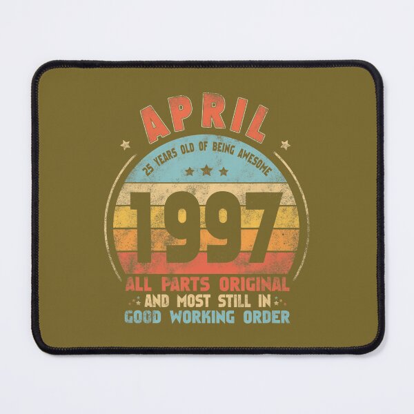Item preview, April 1997 Awesome 25th Birthday Vintage 1997 Bday Decor designed and sold by kmccfpun67.