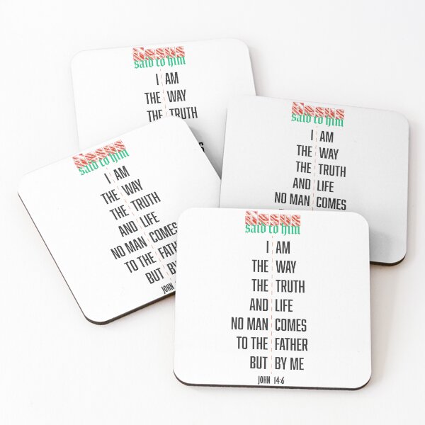 Item preview, John 14:6 Verses designed and sold by Valdeir Silva.