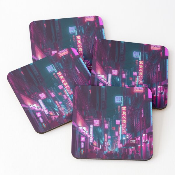 Item preview, Tokyo Nights: A Neon Symphony in Cyberpunk designed and sold by OdysseyArtworks.