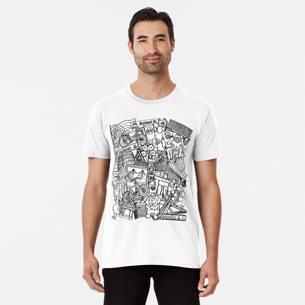 Item preview, Premium T-Shirt designed and sold by chuchucolouring.