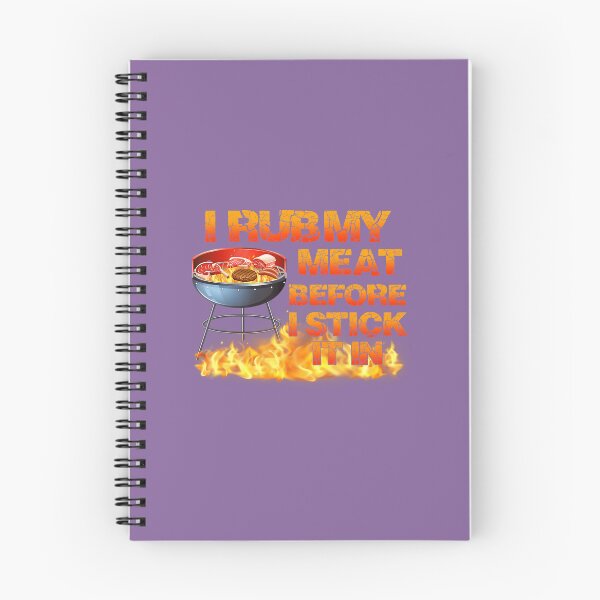 Item preview, BBQ Dad Offset Smoker Pit I Rub My Meat I Stick In It 		 designed and sold by elxukoizn83.