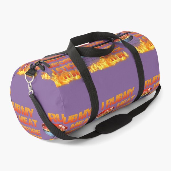 Item preview, BBQ Dad Offset Smoker Pit I Rub My Meat I Stick In It 		 designed and sold by elxukoizn83.