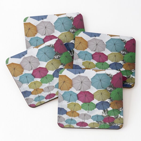Item preview, Umbrellas, colorful, floating designed and sold by GloriaGranat.