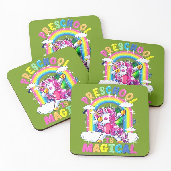 Item preview, Preschool Is Magical Dabbing Unicorn Back To School 	 	 	 designed and sold by ljdcetgmydv29.