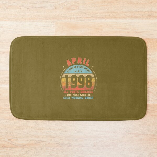 Item preview, April 1998 Awesome 24th Birthday Vintage 1998 Bday Decor 		 designed and sold by kmccfpun67.