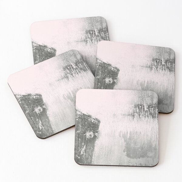 Item preview, pink gray abstract designed and sold by ElaSzczepaniak.