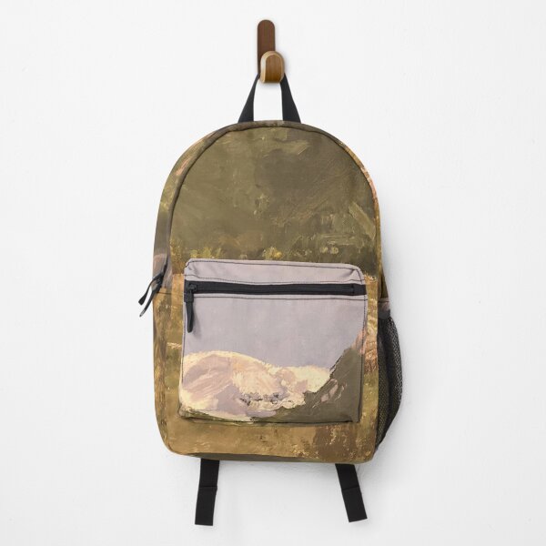 Item preview, Amber Mountain Landscape Oil Painting designed and sold by GalleryDigitals.