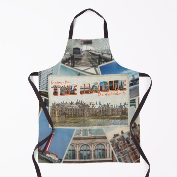 Item preview, Greetings from The Hague in The Netherlands Vintage style retro souvenir designed and sold by DeveloperProp0.