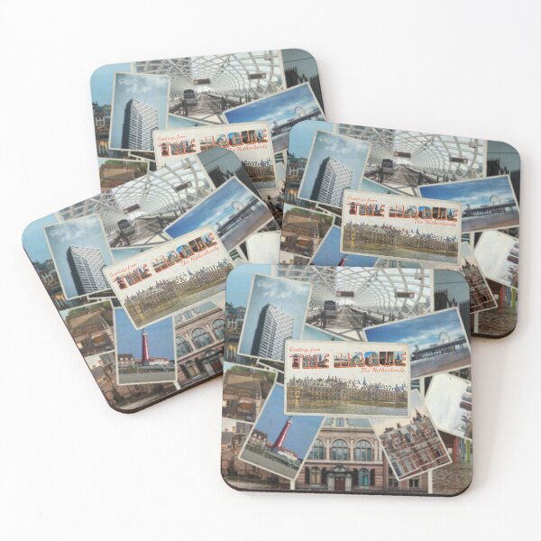 Item preview, Greetings from The Hague in The Netherlands Vintage style retro souvenir designed and sold by DeveloperProp0.