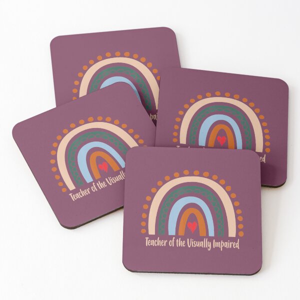 Item preview, Teacher Of The Visually Impaired Rainbow Back To School  	 designed and sold by lkoocnhzvg7.