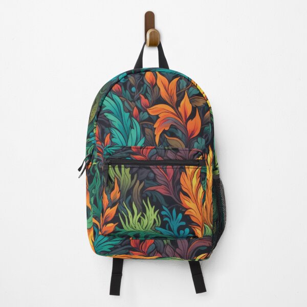 Item preview, Colorful and detailed ferns pattern, AI art designed and sold by MachinaeDreams.