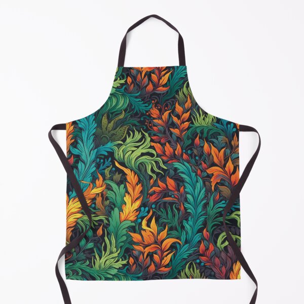 Item preview, Colorful and detailed ferns pattern, AI art designed and sold by MachinaeDreams.