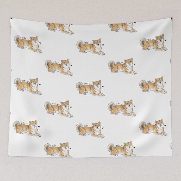 Item preview, Shiba Inu  designed and sold by Strudledoodledo.