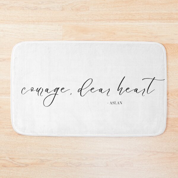 Item preview, Courage, dear heart / CS Lewis (script) designed and sold by CarolineTherese.