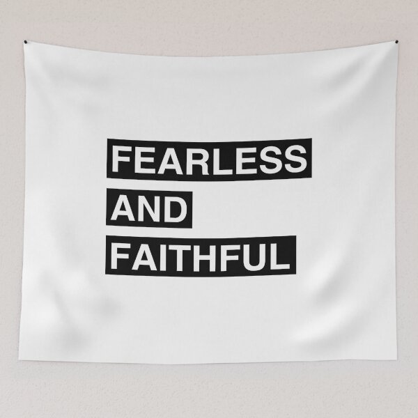 Item preview, Fearless and Faithful designed and sold by NewFaithApparel.