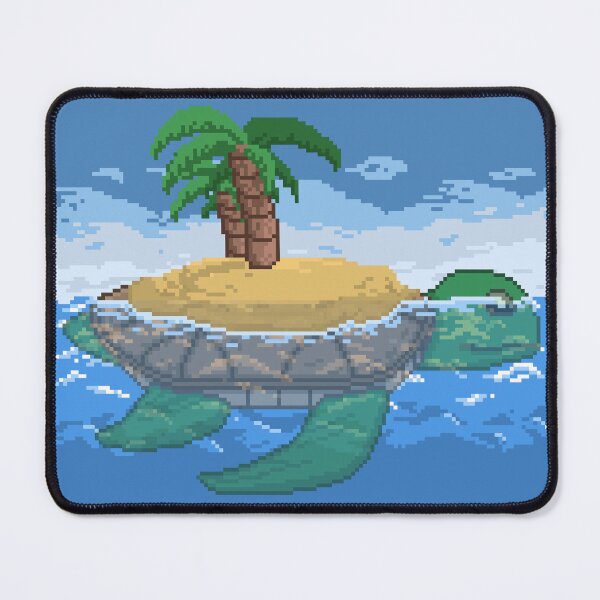 Item preview, Pixel Art Turtle Island designed and sold by PixelCarvel.