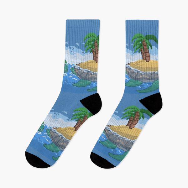Item preview, Pixel Art Turtle Island designed and sold by PixelCarvel.