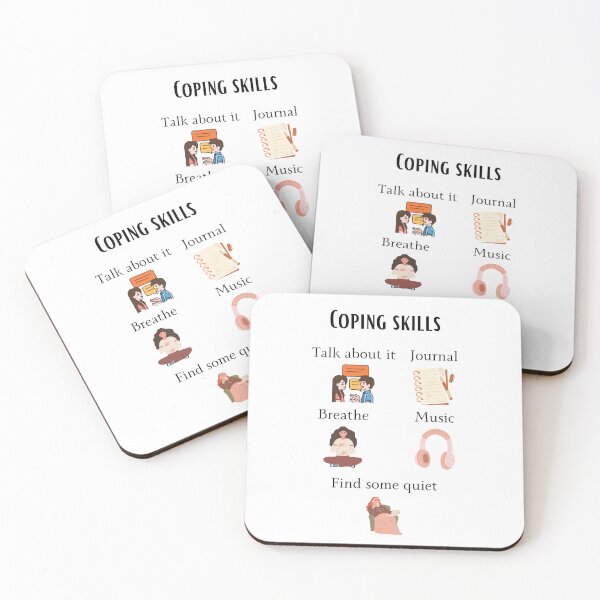 Item preview, Coping Skills Self Help Therapy designed and sold by RueBennet.