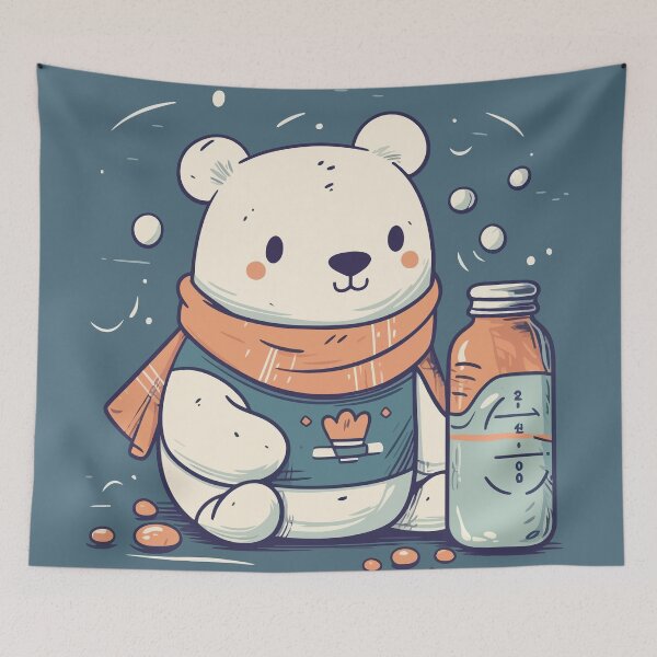 Item preview, Cute Polar Bear designed and sold by Amir Faysal.
