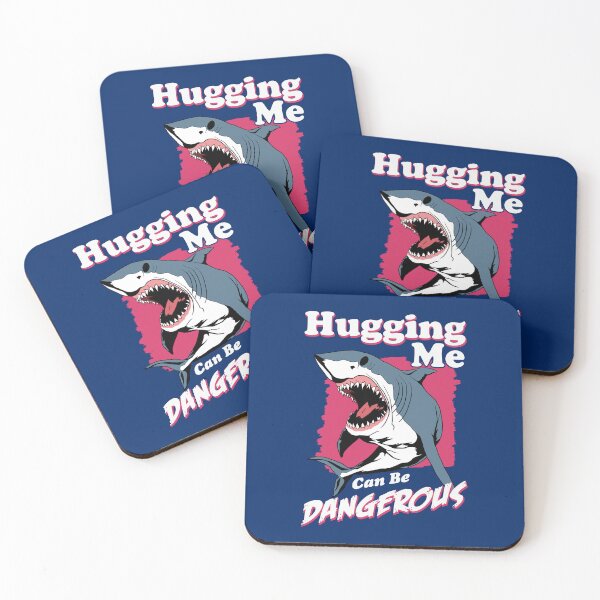 Item preview, Hugging Me Can Be Dangerous | Shark designed and sold by TMBTM.