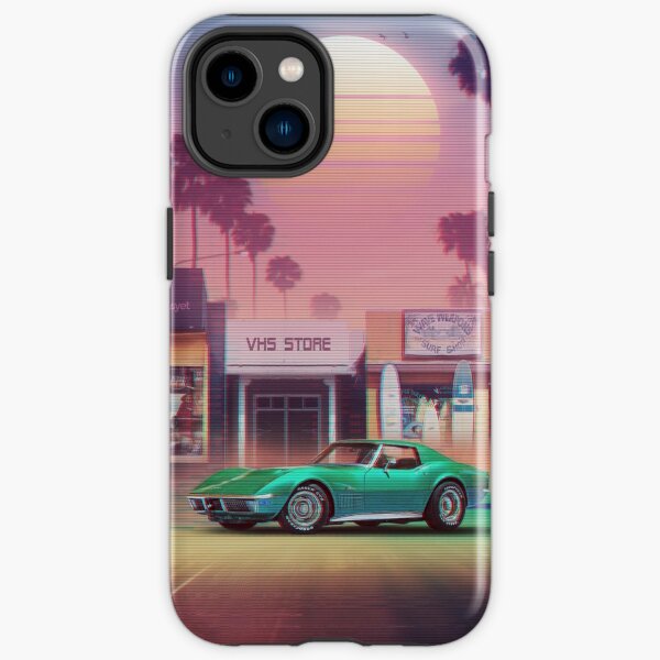 Synthwave Sunset Drive iPhone Tough Case