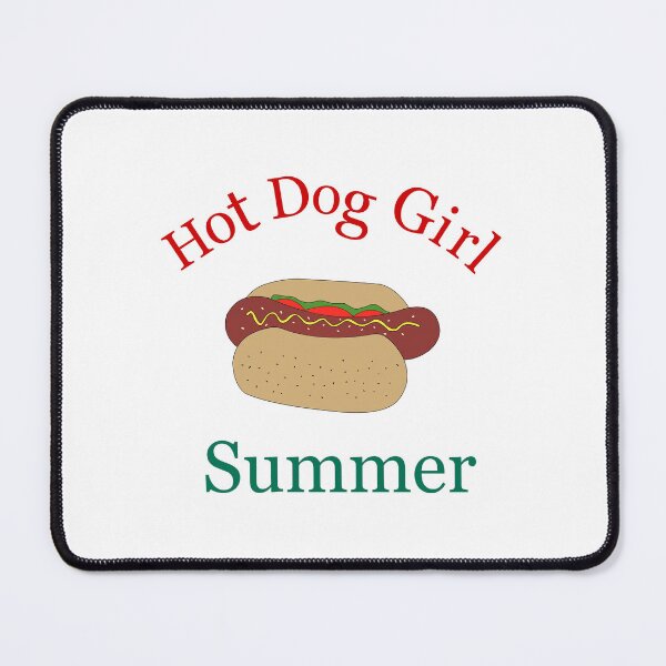 Item preview, Hot Dog Girl Summer designed and sold by peachesandfizz.
