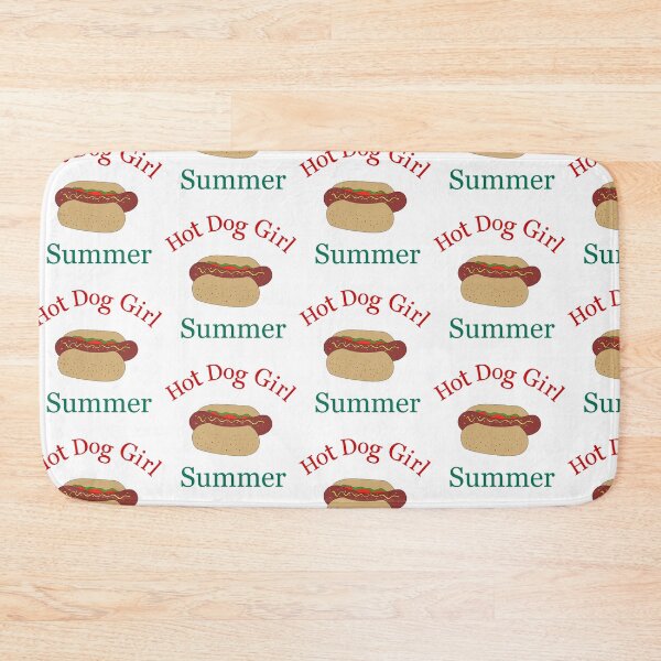 Item preview, Hot Dog Girl Summer designed and sold by peachesandfizz.