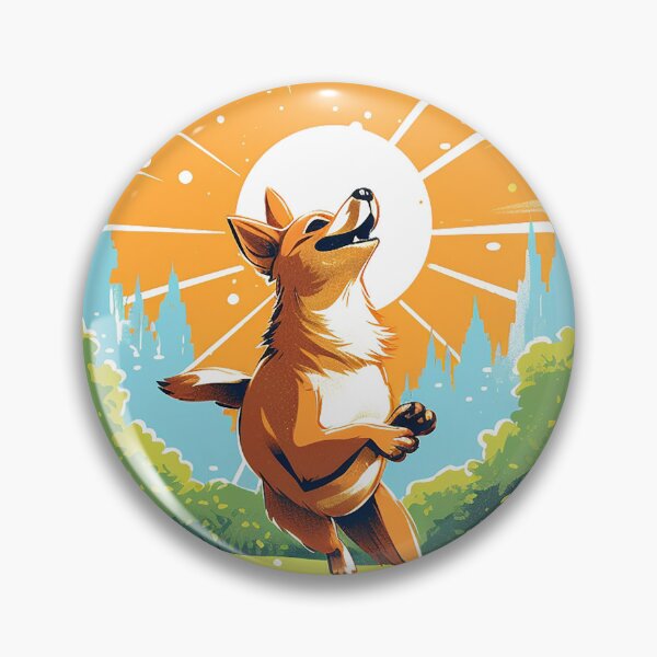 Item preview, Joyful Dog in Summer Park designed and sold by MuseOfMilo.