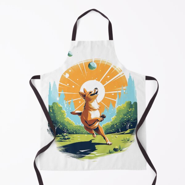 Item preview, Joyful Dog in Summer Park designed and sold by MuseOfMilo.