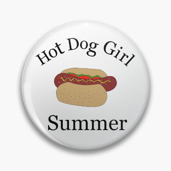 Item preview, Hot Dog Girl Summer, Black Font designed and sold by peachesandfizz.