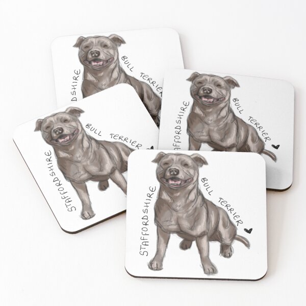 Aperçu de l'œuvre Staffordshire Bull Terrier créée et vendue par Strudledoodledo.