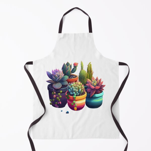 Item preview, Desert botanical Garden | Cactus Plants | Succulent Colorful Pots designed and sold by JolieMastery.