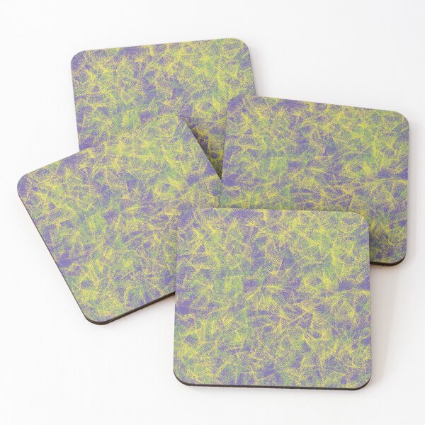 Item preview, Neon green yellow glowing light effect on purple  designed and sold by Yolanda Designs.