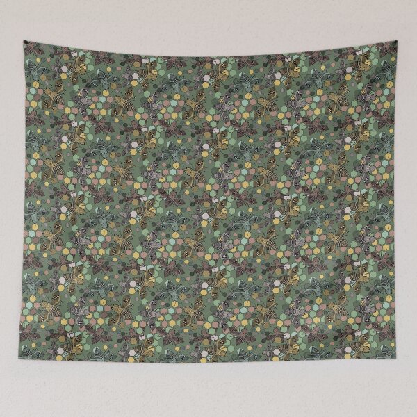 Artikelvorschau, Pattern Spaceketdesign bees entworfen und verkauft von Spaceketdesign.